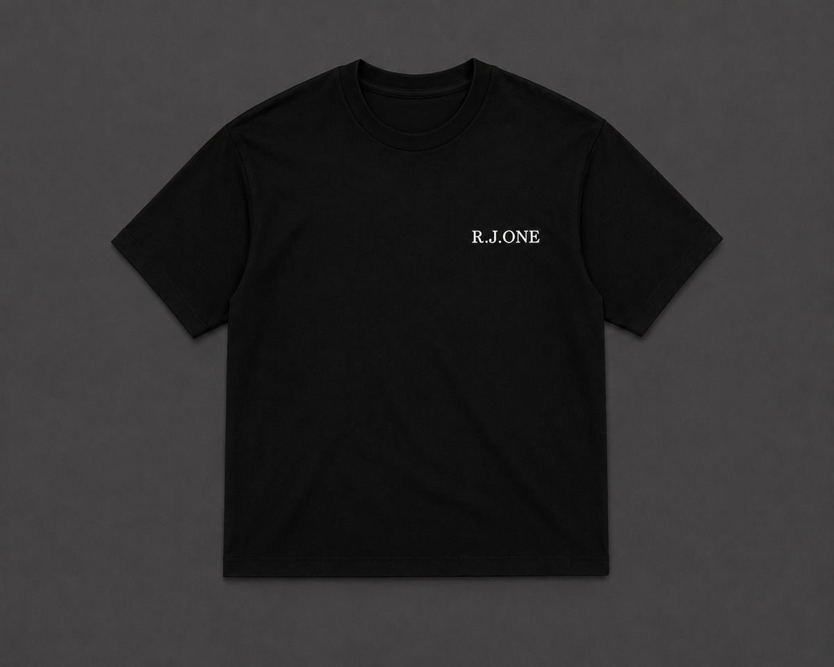 R.J.ONE T-Shirt – Black
