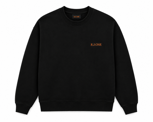 R.J.ONE Crewneck – Black