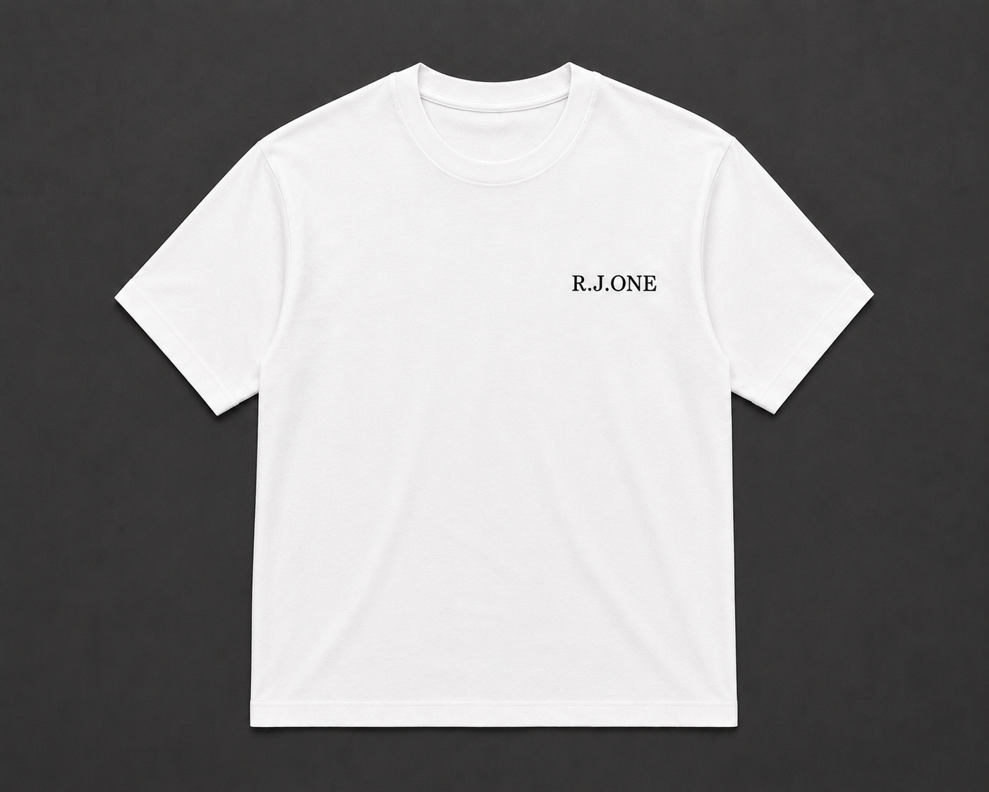 R.J.ONE T-Shirt – White