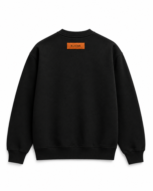R.J.ONE Crewneck – Black