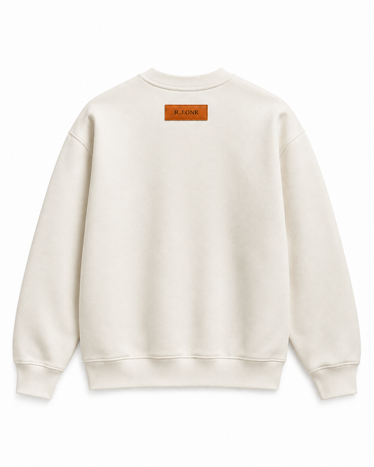 R.J.ONE Crewneck – Off White