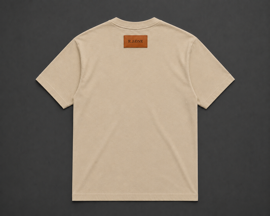 R.J.ONE T-Shirt – Beige