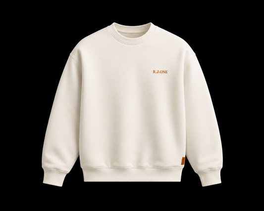 R.J.ONE Crewneck – Off White
